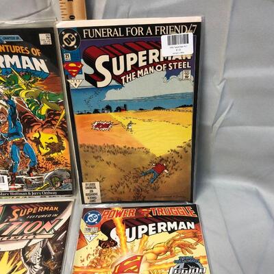 Lot 51 - 6 Superman and Action Comics