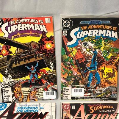 Lot 51 - 6 Superman and Action Comics