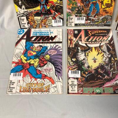 Lot 51 - 6 Superman and Action Comics