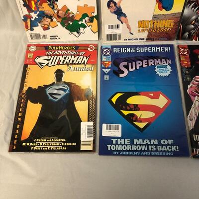 Lot 52 - 6 Superman and Action Comics