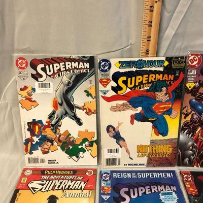 Lot 52 - 6 Superman and Action Comics