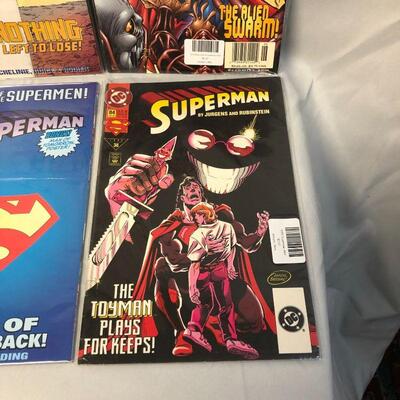 Lot 52 - 6 Superman and Action Comics