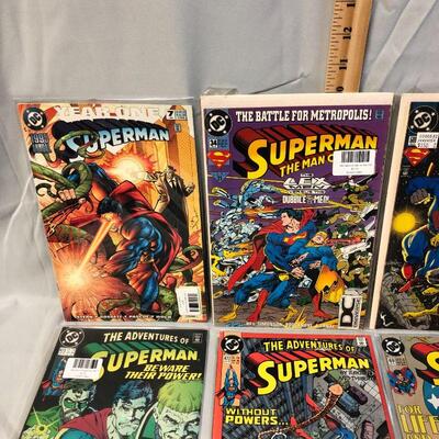 Lot 53 - 6 Superman and Action Comics