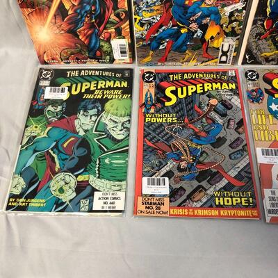 Lot 53 - 6 Superman and Action Comics