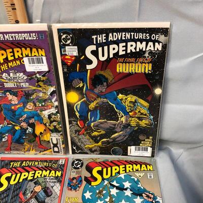 Lot 53 - 6 Superman and Action Comics