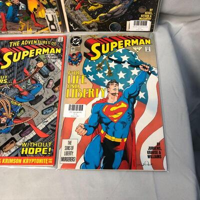 Lot 53 - 6 Superman and Action Comics