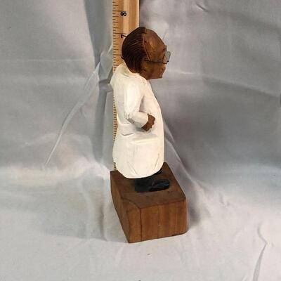Lot 55 - Carved Wood Doctor