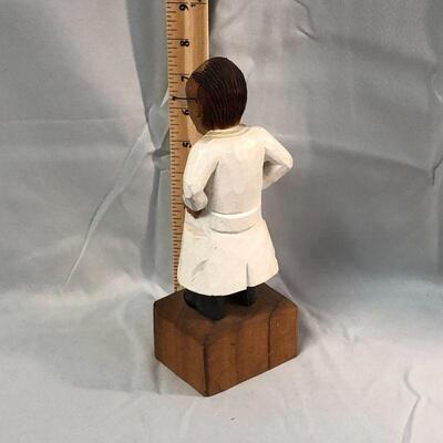Lot 55 - Carved Wood Doctor