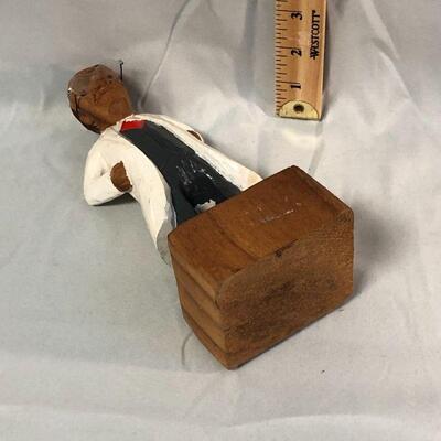 Lot 55 - Carved Wood Doctor