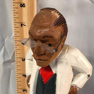 Lot 55 - Carved Wood Doctor