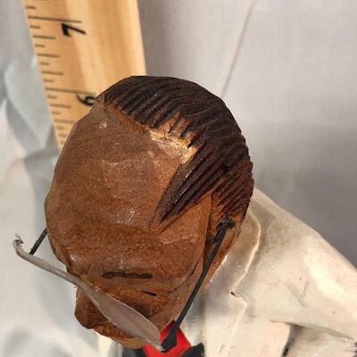 Lot 55 - Carved Wood Doctor