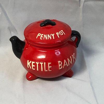 Lot 65 - Wales Penny Pot Kettle Bank