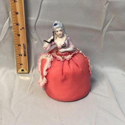 Lot 66 - Vintage Porcelain Doll Pin Cushion