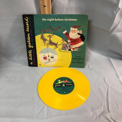 Lot 77 - Little Golden Record 1949 The Night Before Christmas