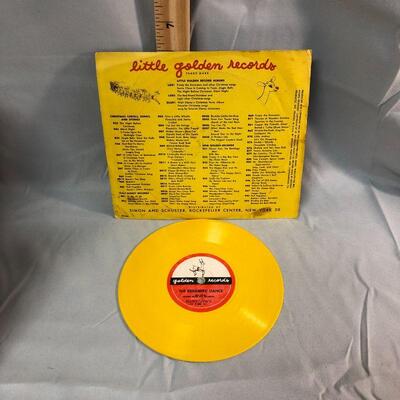 Lot 78 - Little Golden Record 1951 Rudolph the Red Nose Reindeer
