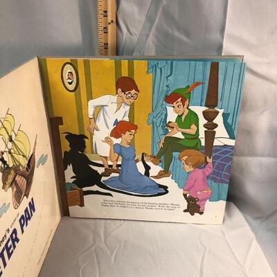 Lot 79 - 1969 Disney's Peter Pan Story Book LP