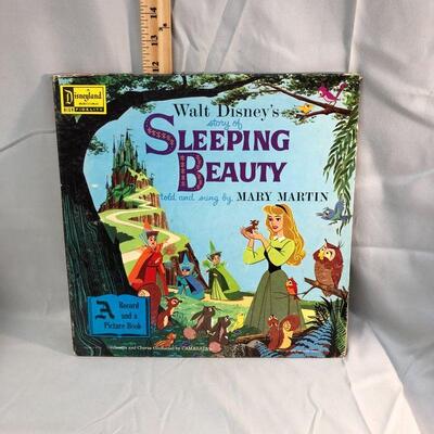 Lot 80 - 1958 Disney's Sleeping Beauty Book LP