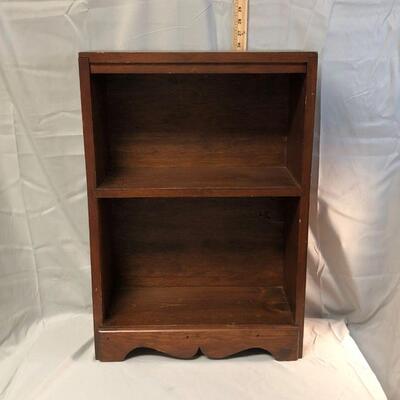 Lot 84 - Small Solid Wood Book Shelf LOCAL PICK UP ONLY