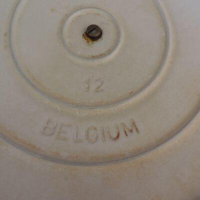CAST IRON SKILLET-PRESS-POT