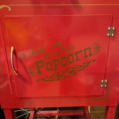 Movie Time Popcorn Cart