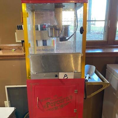 Movie Time Popcorn Cart