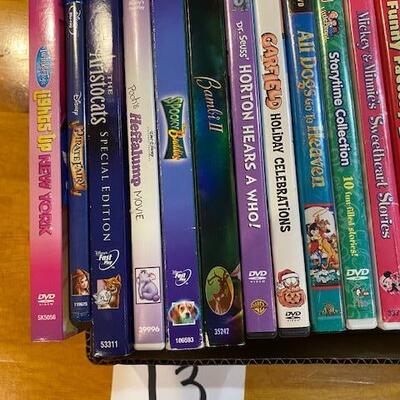 Kid friendly DVD's