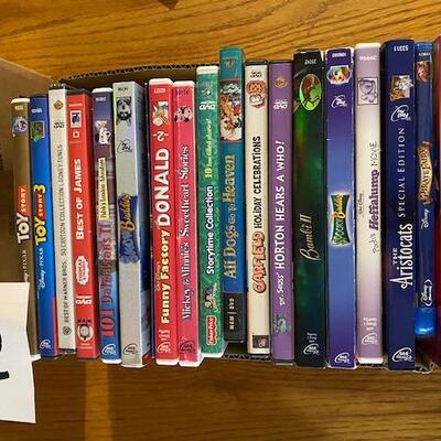 Kid friendly DVD's