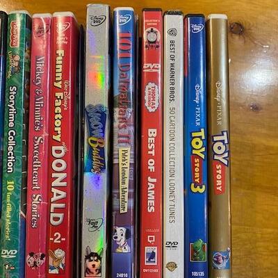 Kid friendly DVD's