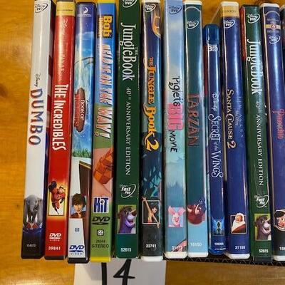 Kid friendly DVD's