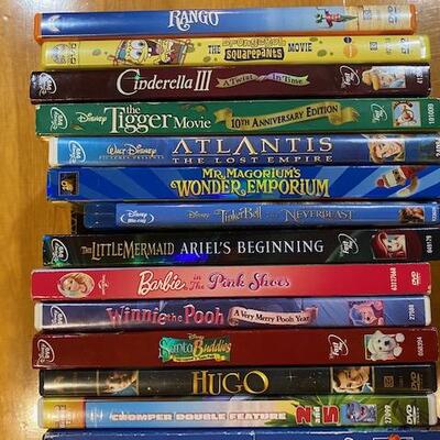 Kid friendly DVD's