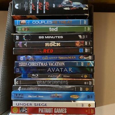 Assorted DVD's