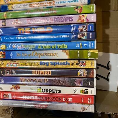 Kid friendly DVD's