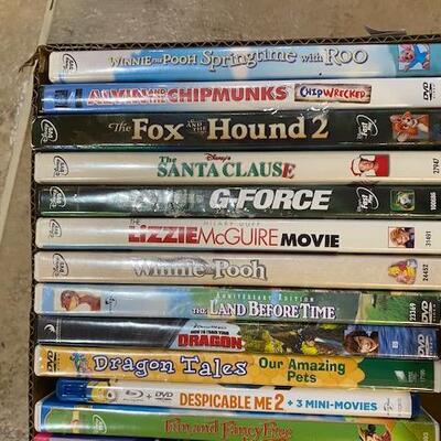 Kid friendly DVD's