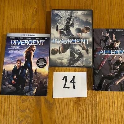 Divergent DVD series