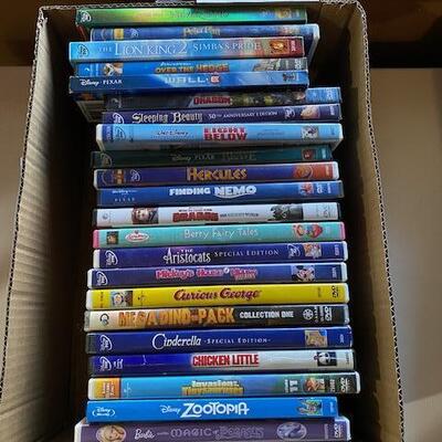 Kid friendly DVD's