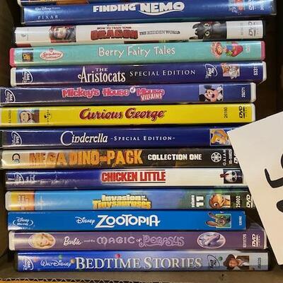 Kid friendly DVD's