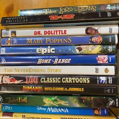 Kid friendly DVD's