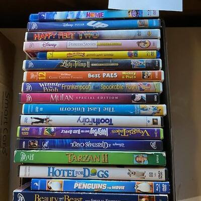 Kid friendly DVD's