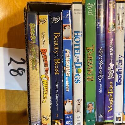 Kid friendly DVD's