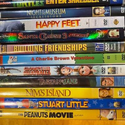 Kid friendly DVD's