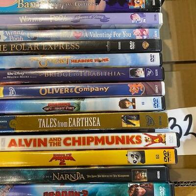 Kid friendly DVD's