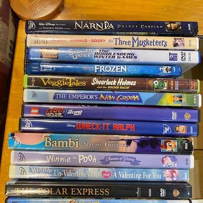 Kid friendly DVD's
