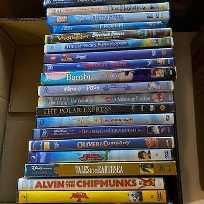 Kid friendly DVD's