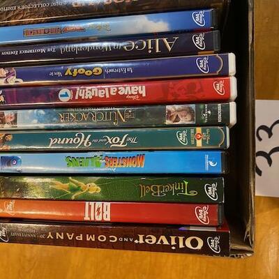 Kid friendly DVD's