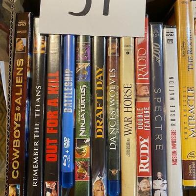 Assorted DVD's