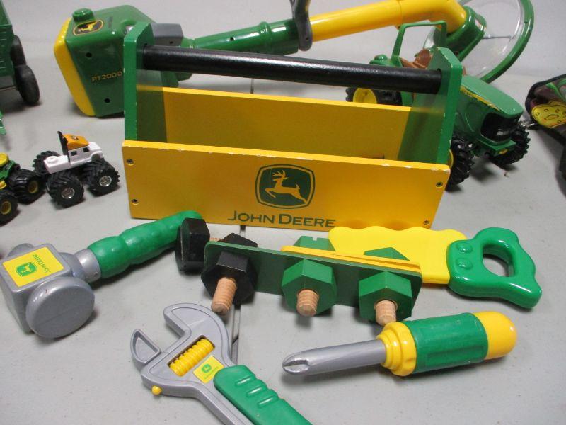 Lot 99 John Deere Hand Tools & Tractors