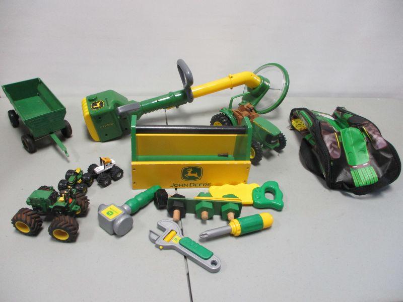 Lot 99 John Deere Hand Tools & Tractors