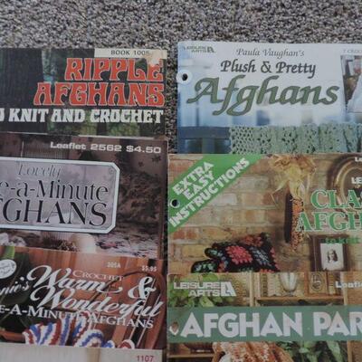 AFGHAN MAKING BOOKS