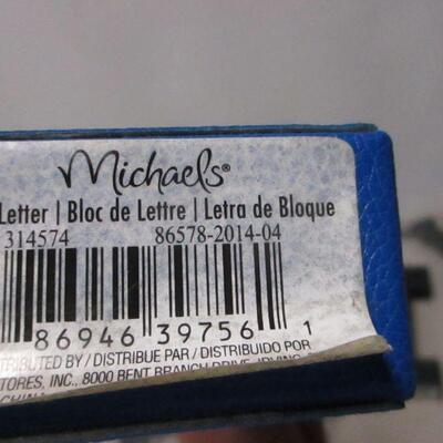 Lot 196 - Michaels Block Letters