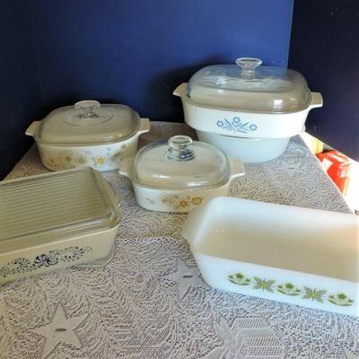CORNINGWARE-PYREX-FIRE KING 